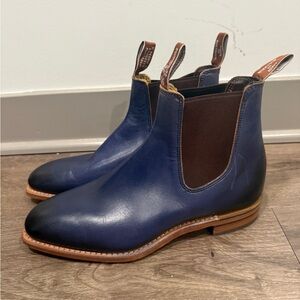 Mens Leather Chelsea Boots